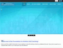 Tablet Screenshot of holisticcoach.org